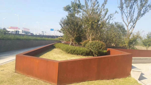 淮安耐候钢挡土墙